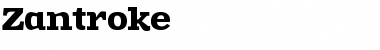 Download Zantroke Font Download Zantroke Font