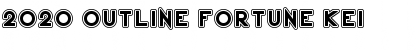 Download 2020 Outline Fortune Kei Font Download 2020 Outline Fortune Kei Font