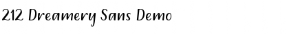 Download 212 Dreamery Sans Demo Font Download 212 Dreamery Sans Demo Font