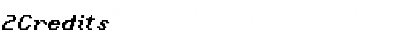 Download 2Credits Font Download 2Credits Font