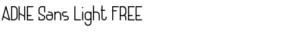 Download ADHE Sans Light FREE Font Download ADHE Sans Light FREE Font