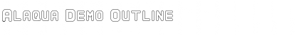 Download Alaqua Demo Outline Font Download Alaqua Demo Outline Font
