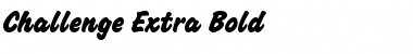 Download Challenge Extra Bold Font Download Challenge Extra Bold Font