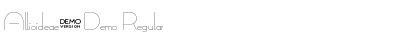 Download Allioideae-Demo Font Download Allioideae-Demo Font