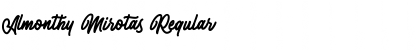 Download Almonthy Mirotas Font Download Almonthy Mirotas Font