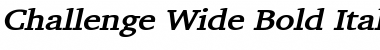 Download Challenge Wide Font Download Challenge Wide Font