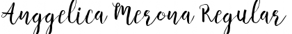 Download Anggelica Merona Font Download Anggelica Merona Font