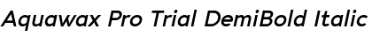 Download Aquawax Pro Trial Font Download Aquawax Pro Trial Font