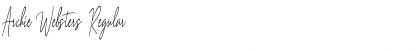 Download Archie Websters Font Download Archie Websters Font