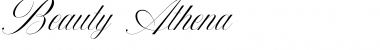 Download Beauty Athena Font Download Beauty Athena Font
