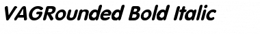 Download VAGRounded-Bold Italic Font Download VAGRounded-Bold Italic Font