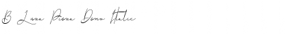 Download B Luna Piena Demo Font Download B Luna Piena Demo Font