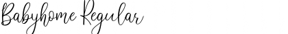 Download Babyhome Font Download Babyhome Font