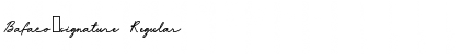 Download Bafaco_signature Font Download Bafaco_signature Font