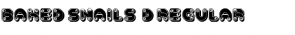 Download Baked Snails 3D Font Download Baked Snails 3D Font