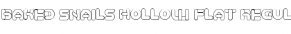 Download Baked Snails Hollow Flat Font Download Baked Snails Hollow Flat Font