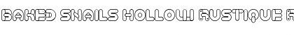 Download Baked Snails Hollow Rustique Font Download Baked Snails Hollow Rustique Font