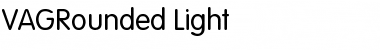 Download VAGRounded-Light Font Download VAGRounded-Light Font