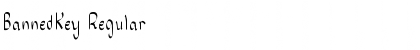 Download BannedKey Font Download BannedKey Font