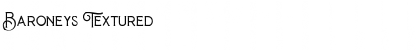 Download Baroneys Font Download Baroneys Font