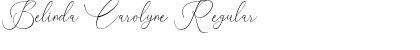 Download Belinda Carolyne Font Download Belinda Carolyne Font
