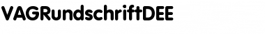 Download VAGRundschriftDEE Font Download VAGRundschriftDEE Font