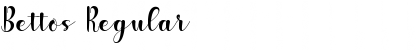 Download Bettos Font Download Bettos Font