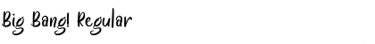 Download Big Bang! Font Download Big Bang! Font