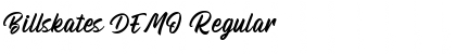 Download Billskates DEMO Font Download Billskates DEMO Font
