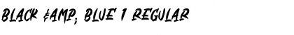 Download Black & Blue 1 Font Download Black & Blue 1 Font