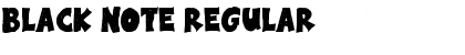 Download Black Note Font Download Black Note Font