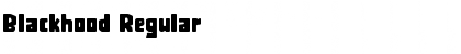 Download Blackhood Font Download Blackhood Font