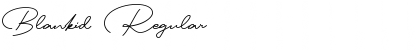 Download Blankid Font Download Blankid Font