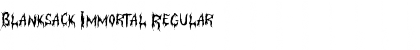 Download Blanksack Immortal Font Download Blanksack Immortal Font