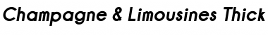 Download Champagne & Limousines Thick Font Download Champagne & Limousines Thick Font