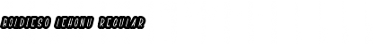 Download Boldieso Lehonu Font Download Boldieso Lehonu Font
