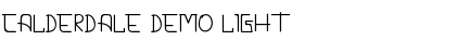 Download CALDERDALE DEMO Font Download CALDERDALE DEMO Font