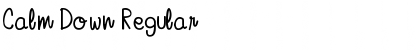 Download Calm Down Font Download Calm Down Font