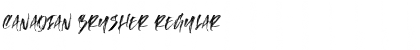 Download Canadian Brusher Font Download Canadian Brusher Font