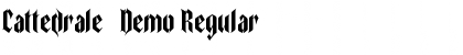 Download Cattedrale-Demo Font Download Cattedrale-Demo Font