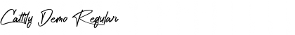Download Cattily Demo Font Download Cattily Demo Font