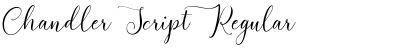 Download Chandler Script Font Download Chandler Script Font