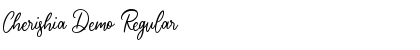 Download Cherishia Demo Font Download Cherishia Demo Font