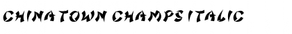 Download Chinatown Champs Font Download Chinatown Champs Font