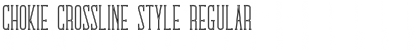 Download Chokie Crossline Style Font Download Chokie Crossline Style Font