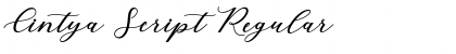 Download Cintya Script Font Download Cintya Script Font