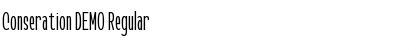 Download Conseration DEMO Font Download Conseration DEMO Font