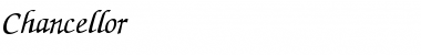 Download Chancellor Font Download Chancellor Font