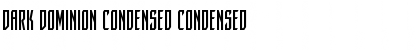 Download Dark Dominion Condensed Font Download Dark Dominion Condensed Font