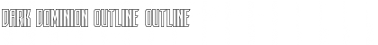 Download Dark Dominion Outline Font Download Dark Dominion Outline Font